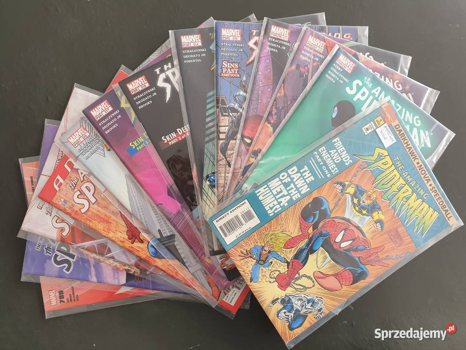 The Amazing SpiderMan 13 oryginalnych komiksów Komiksy