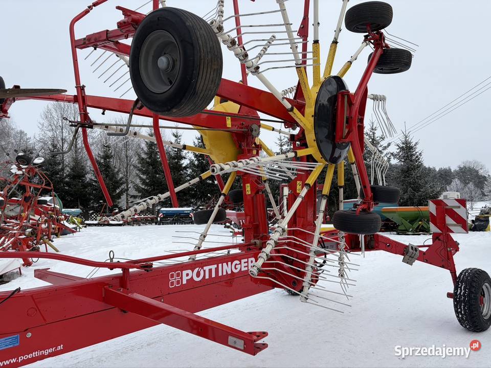 Zgrabiarka 2 karuzelowa Pottinger Euro Top 771 A Myszyniec sprzedam