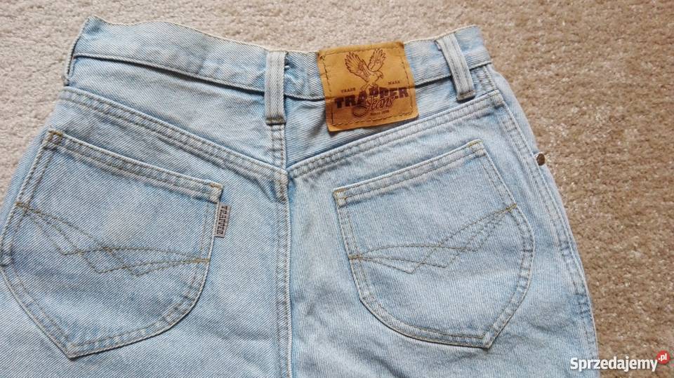 JEANSOWE SPODENKI Z FRĘDZLAMITRAPPERRUNIWERSALNY Łódź