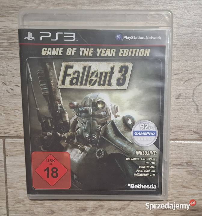 Gra Fallout 3 Goty Game of The Year Edition 3 Gry na konsole Żuromin