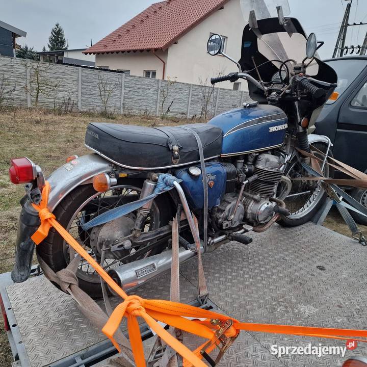 Honda 750 four 1975r i Honda 550 four super Honda Ruda