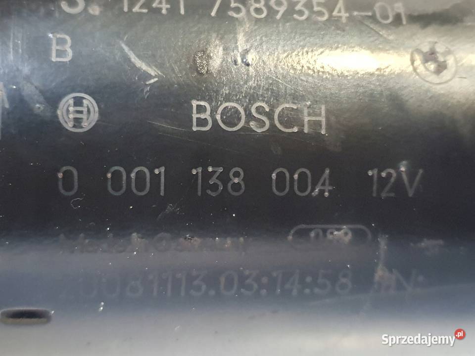 ROZRUSZNIK Peugeot 308 16 VTI bosch 0001138004 Chełm