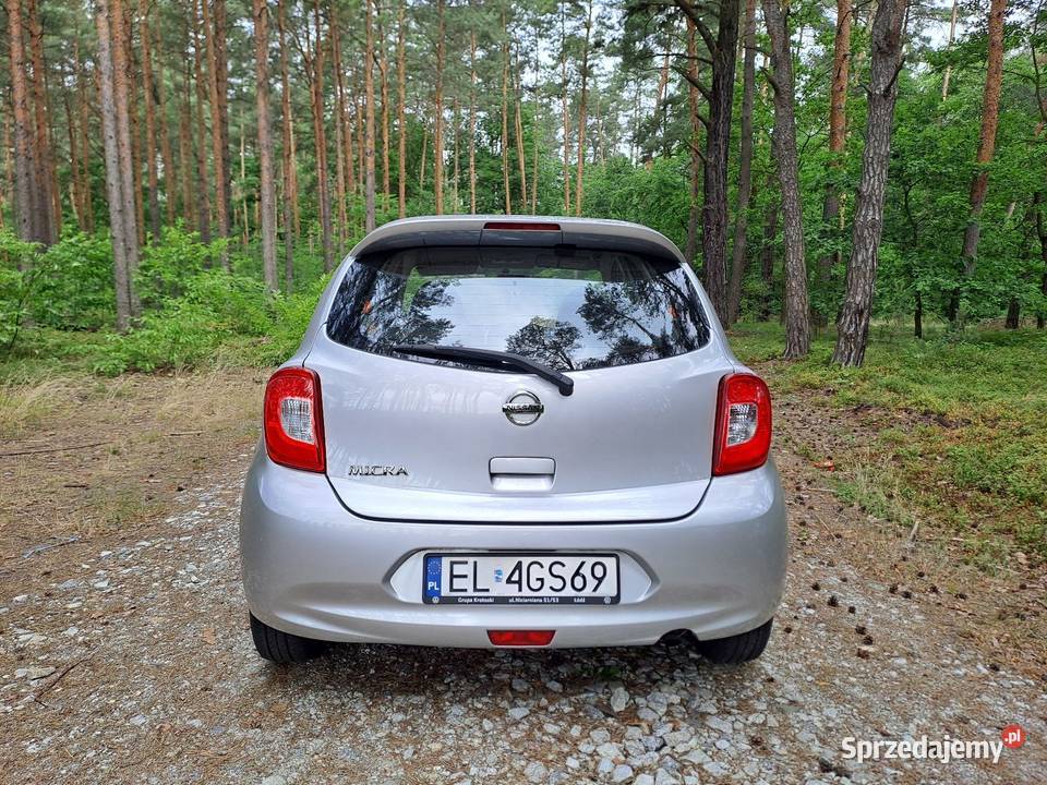 Nissan Micra K13 Lift 2017r 12 benzyna 161000 4/5 Sieradz sprzedam