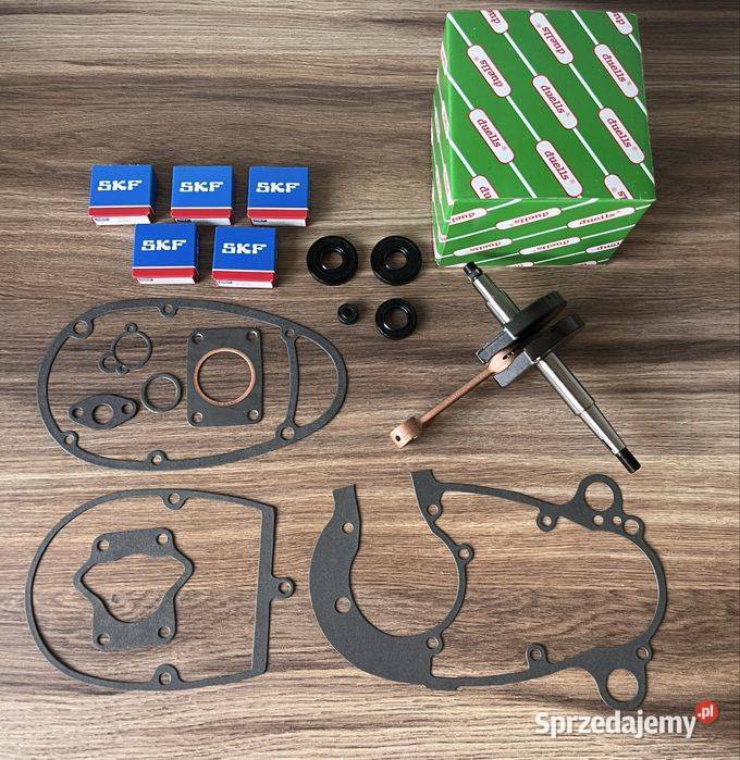 NOWY KOMPLETNY WAŁ KORBOWY DUELLS ŁOŻYSKA Bielsko-Biała