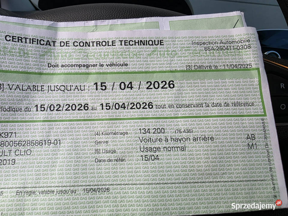 Renault Clio bezwypadkowy NOWY ROZRZĄD OLEJ Czarnków