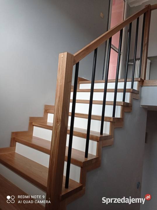 Schody drewniane dywanowe Schody samonośne Białystok sprzedam