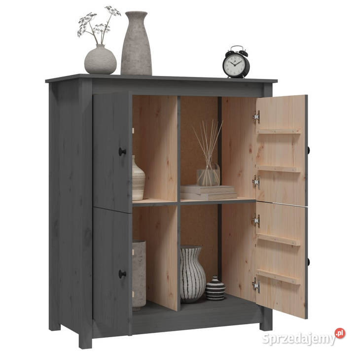 Szafka szara 83x415x100 lite drewno sosnowe Warszawa