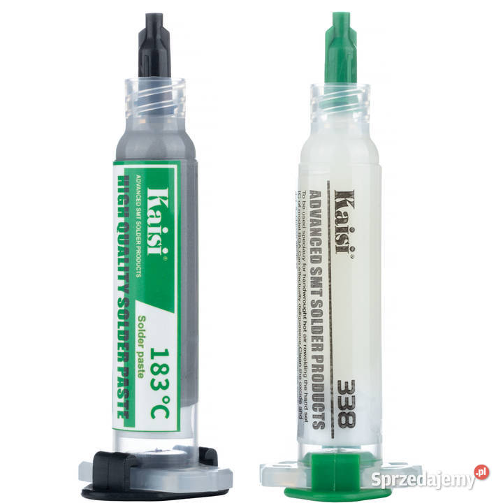 Zestaw Lutowniczy Flux 338 Cyna 183C 2x Tłoczek Ludźmierz