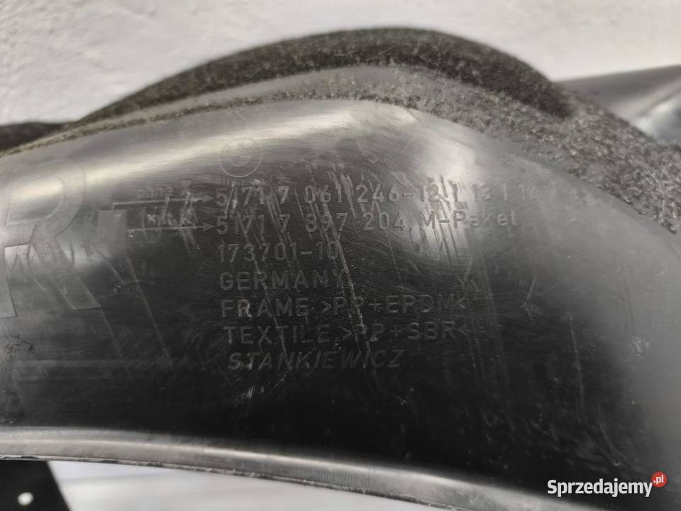 NADKOLE PRAWY TYŁ BMW E61 7897204