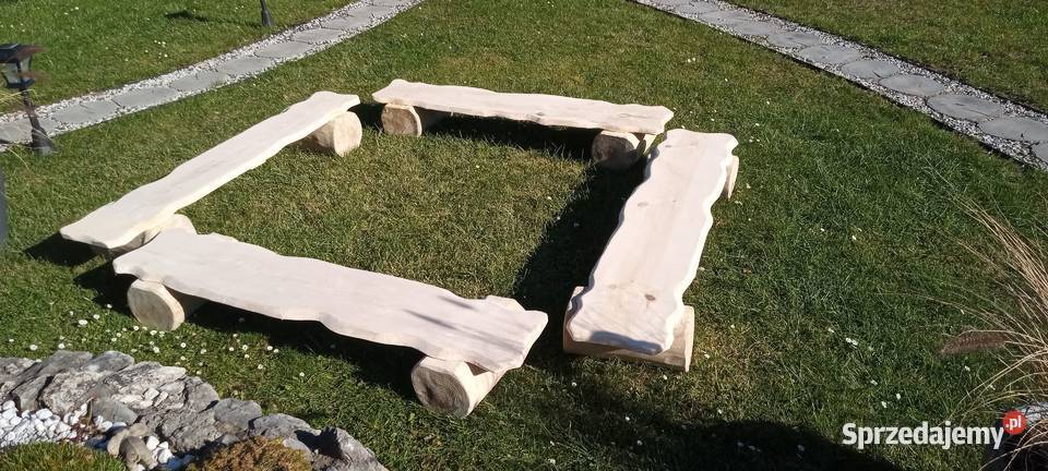 Ławka Ogrodowa Ogniskowa Biesiadna Meble Ogród Zawiercie
