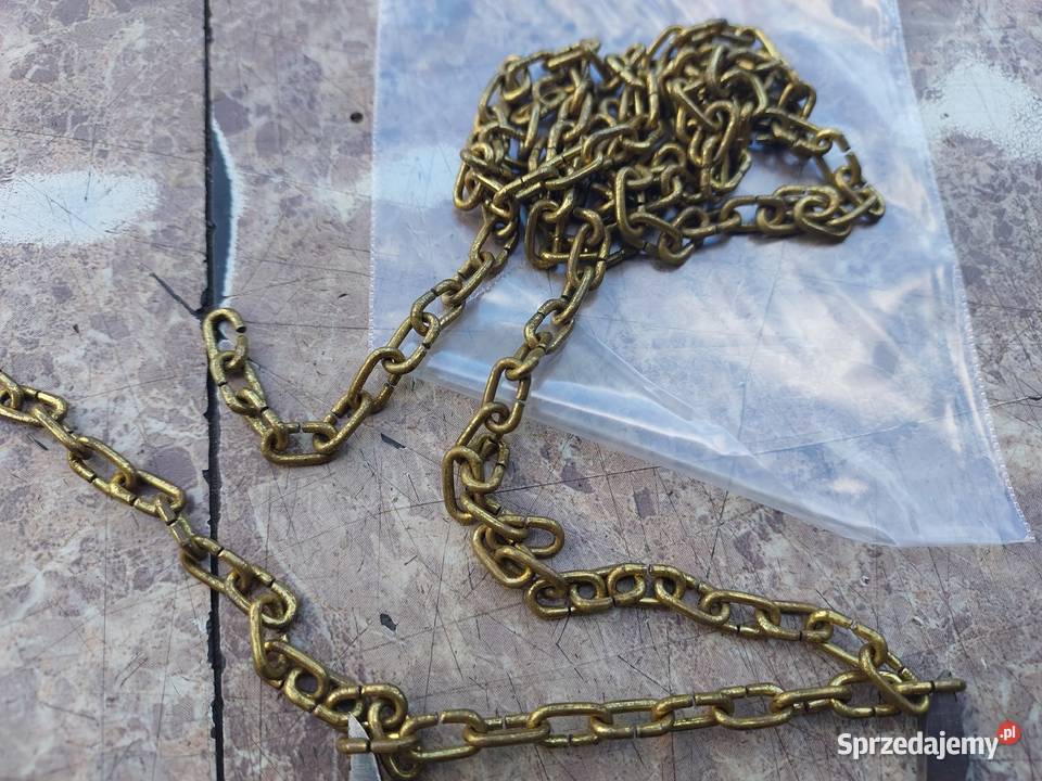101 Łańcuch łańcuszek starego zegara mosiądz