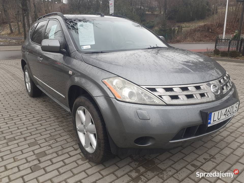 NISSAN MURANO Z50 4X4 35 BG 235 2006 AUTOMAT Motoryzacja lubelskie Lublin
