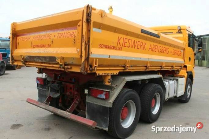Wywrotka 3 osiowa wywrotka 6x4 Bordmatic Man TGX nie Warszawa