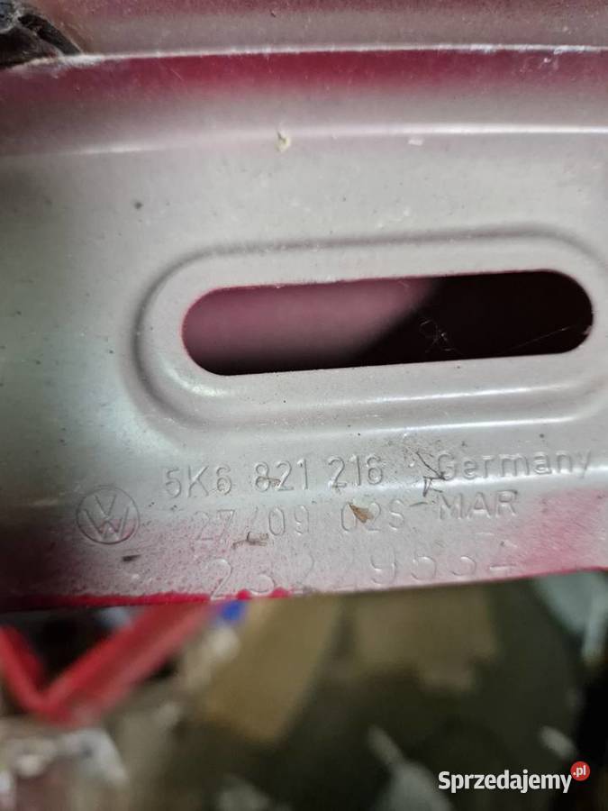 Golf VI golf 6 błotnik prawy przód 5K6821216C Części samochodowe Złotoryja sprzedam