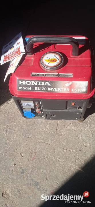 Agregat prądotwórczy honda stan podkarpackie Husów