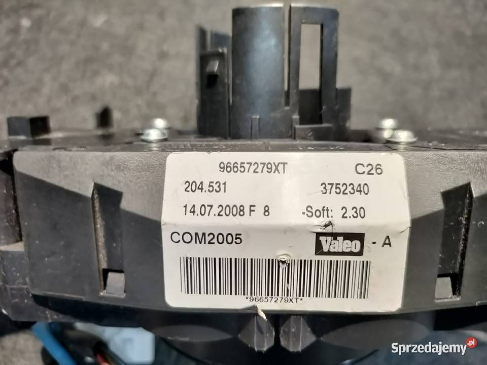 Peugeot Citroen taśma airbag przełącznik