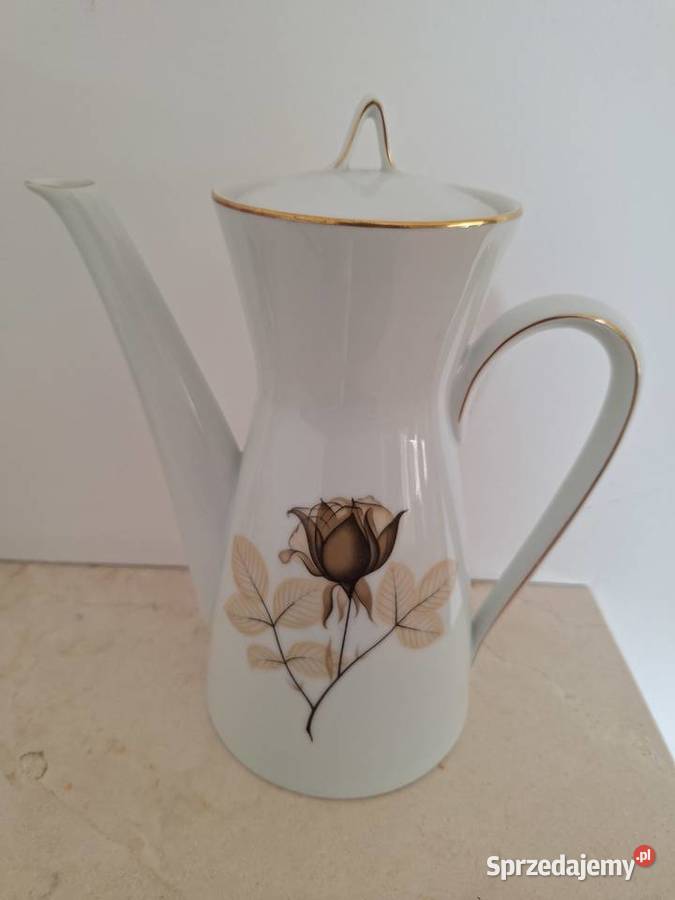 Serwis kawowy Rosenthal Schattenrose porcelana Gdańsk sprzedam