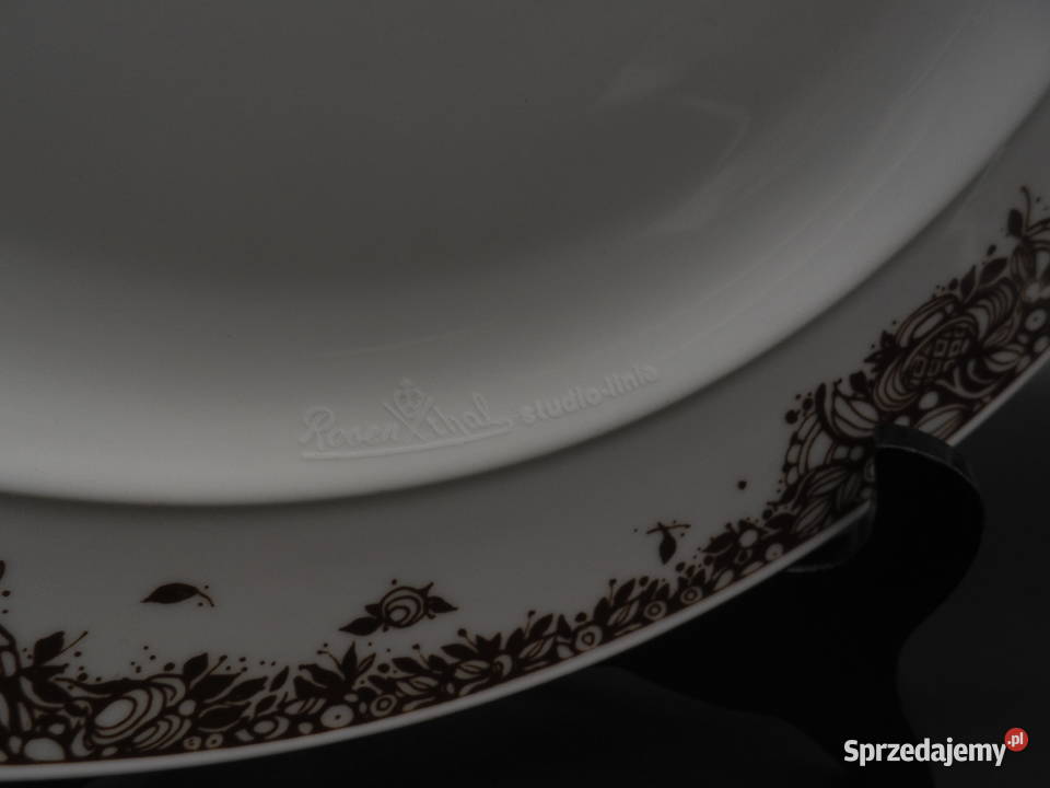 Rosenthal Duo talerz na ciasto Ambrogio Pozzi Raszków