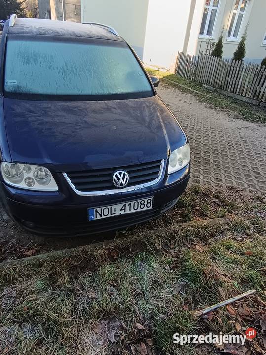 Sprzedam VW Touran 20 TDI 2004 ASR (kontrola trakcji) Motoryzacja Lidzbark Warmiński