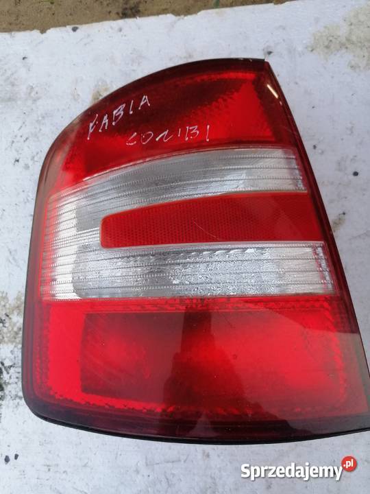 Lampa Tył Lewa Skoda Fabia Kombi Wisznice sprzedam