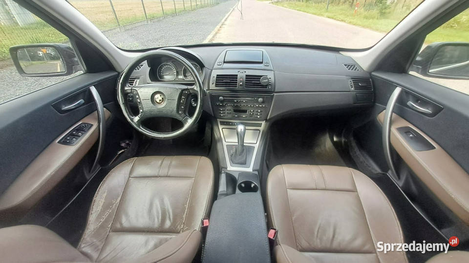 BMW X3 E83 30D 218 2006r AWD Automat Skóry Hak łódzkie Pabianice
