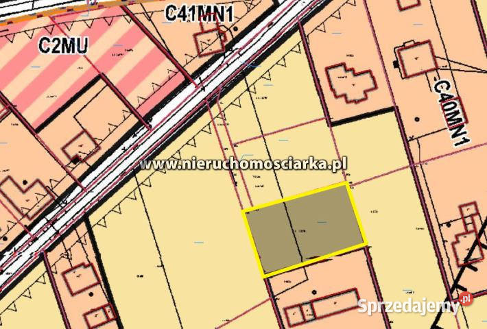 Działka Czernica 1090m2