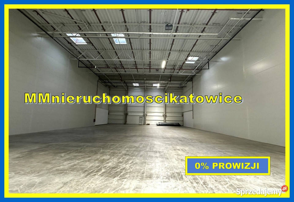 Hala do wynajęcia Katowice doki brama0 wysoki