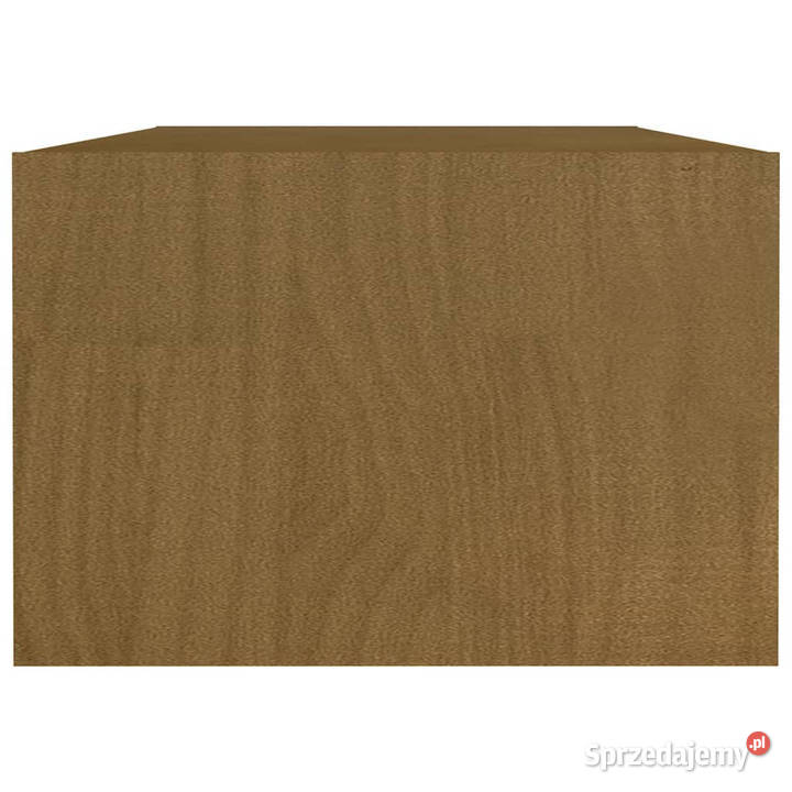 Stolik kawowy miodowy brąz 110x50x34 drewno Warszawa sprzedam