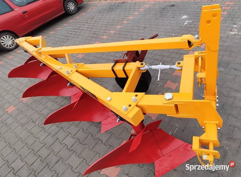 Pług 4 skibowy Atlas podwyższany zrywalny Wałcz
