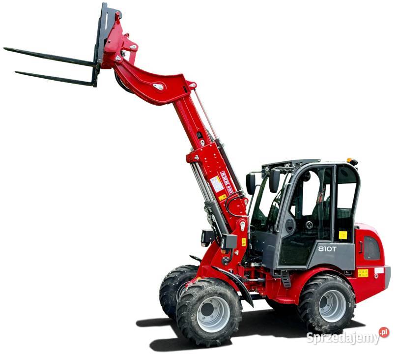 KUBOTA KMM 810T 4x4 Terenowy wózek widłowy Kamień Pomorski