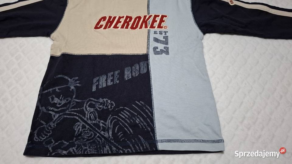Bluzka długi rękaw chłopięca Cherokee 116 Odzież Bluzki, koszulki i kaftaniki sprzedam