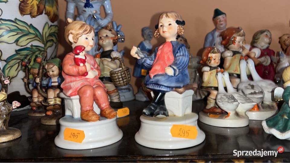 Dziewczynka mała z koszyczkiem Figurka Goebel