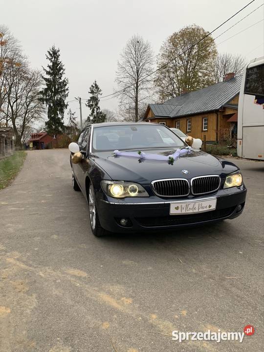 Wynajem BMW 750Li do ślubu i na wesele Rzeszów