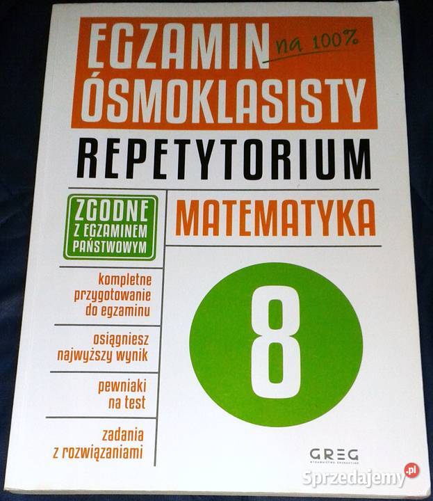 Matematyka Egzamin ósmoklasisty Repetytorium