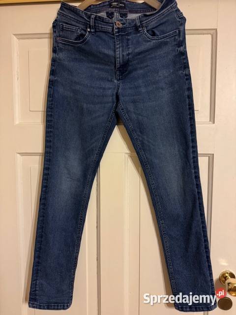 Jeansy męskie Carry 3032 granatowe z Częstochowa sprzedam
