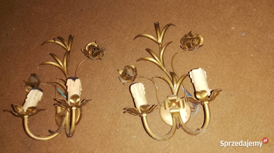 Florencja lampa ścienna różana metal Hans Kogl Lampy wiszące Biskupice