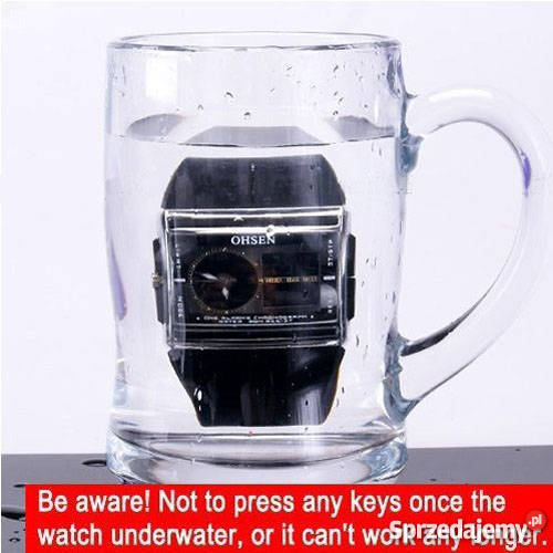 Męski Zegarek OHSEN A001 Sportowy Katowice