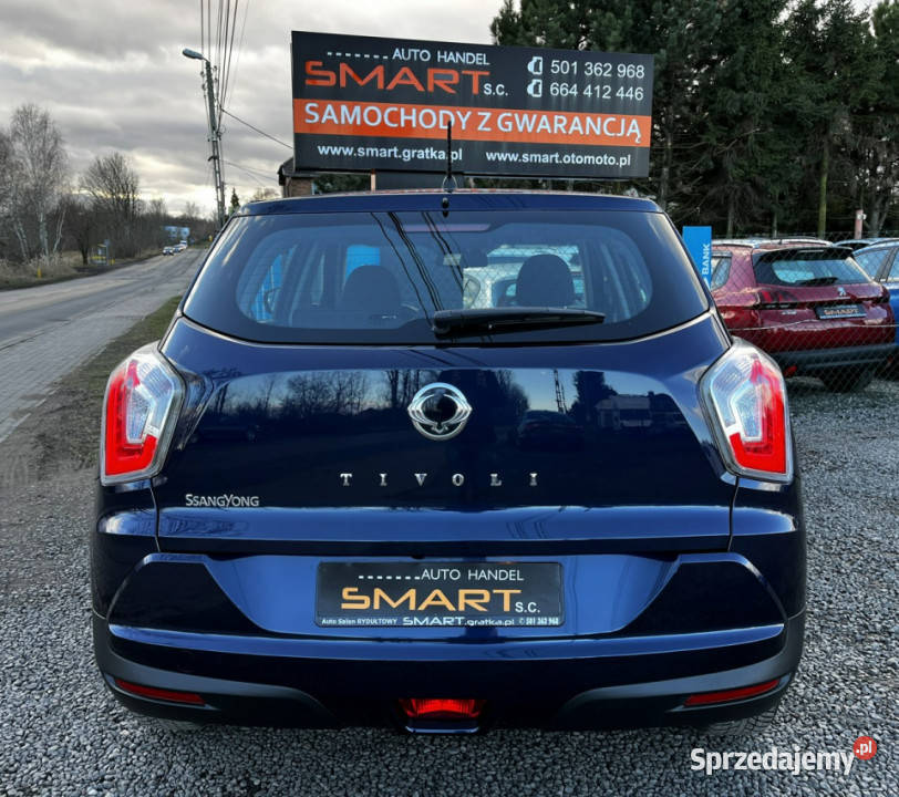 SsangYong Tivoli Benzyna Serwis Ledy Kamera Motoryzacja