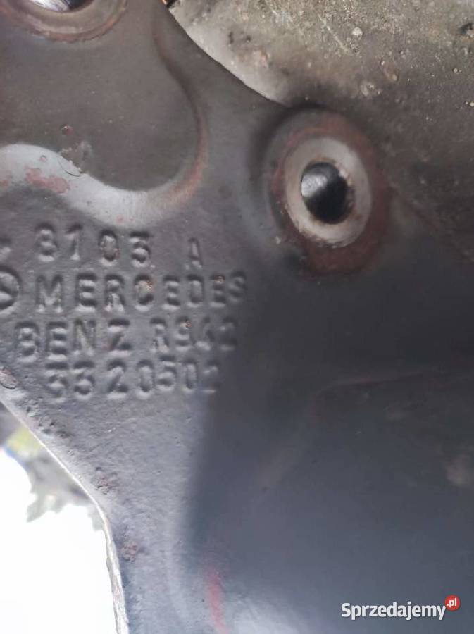 Oś belka Mercedes Actros Axor 4140 4146 4040 ciężarowe Zawieszenie i układ kierowniczy