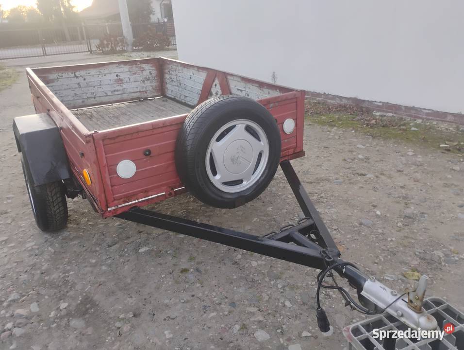 Przyczepka samochodowa zarejestrowana jako SAM Do samochodów osobowych Przyłęki sprzedam