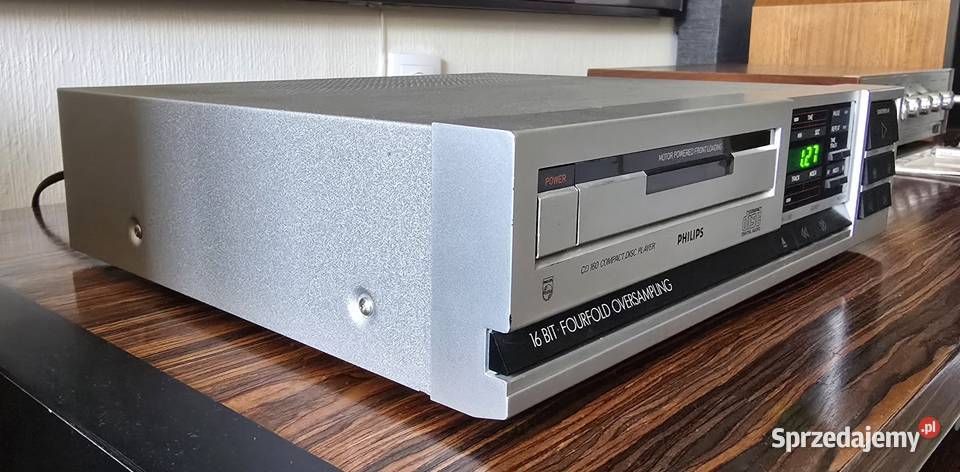 Legendarny Philips CD160 TDA1541 Klasyk Vintage Odtwarzacze CD i MD Jastrzębie-Zdrój