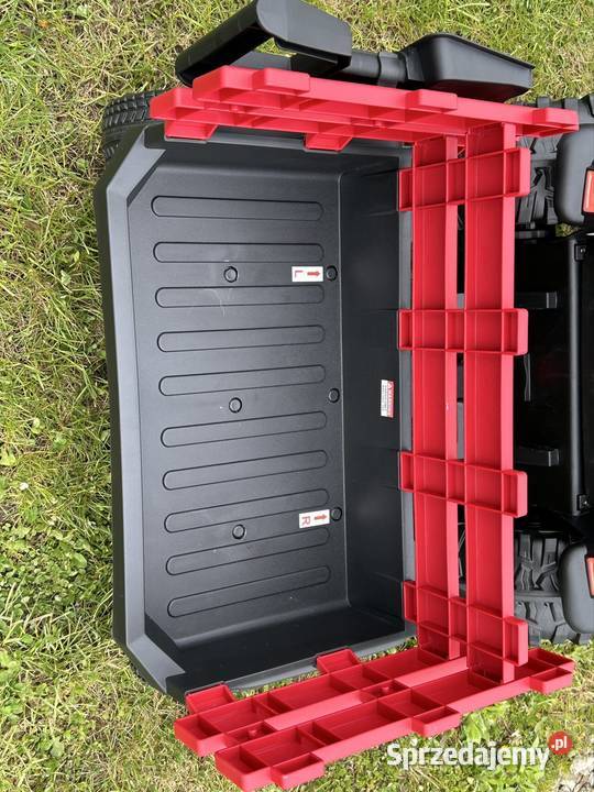 Traktor na akumulator Przyczepka Pilot Miękkie