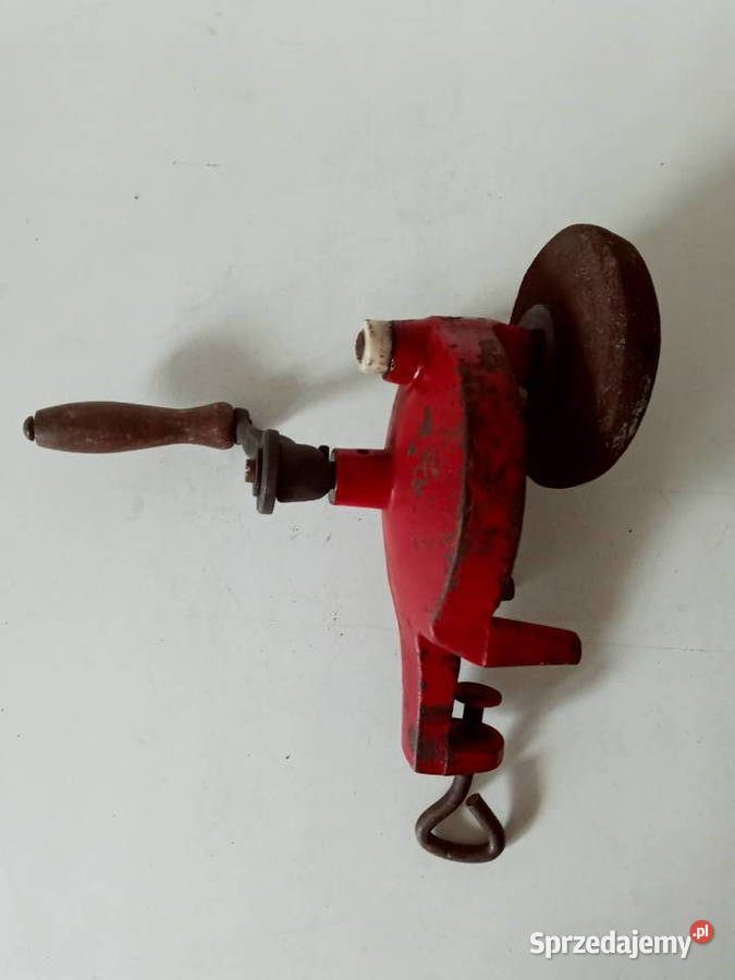 Stara szlifierka ręczna stołowa Narzędzia