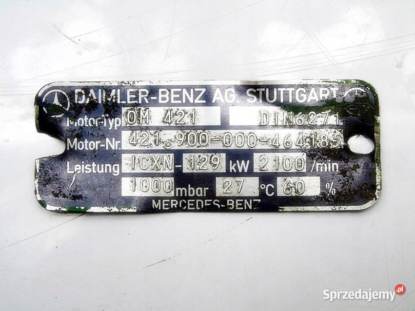 KOLEKTOR WYDECHOWY MERCEDES OM 421 O303 NG Sosnowiec