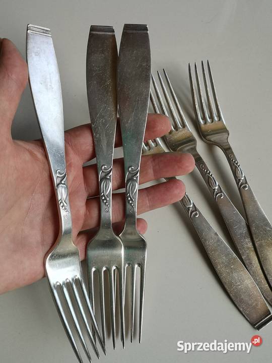 Widelce obiadowe komplet plater vintage Toruń sprzedam