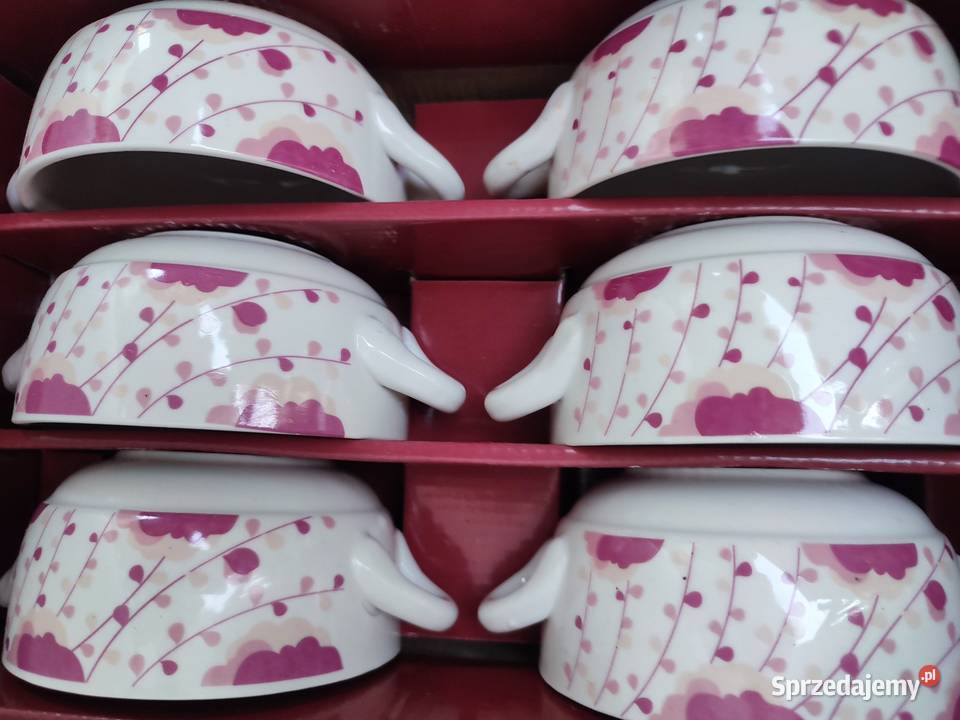 Miseczki łyżeczki ceramiczne