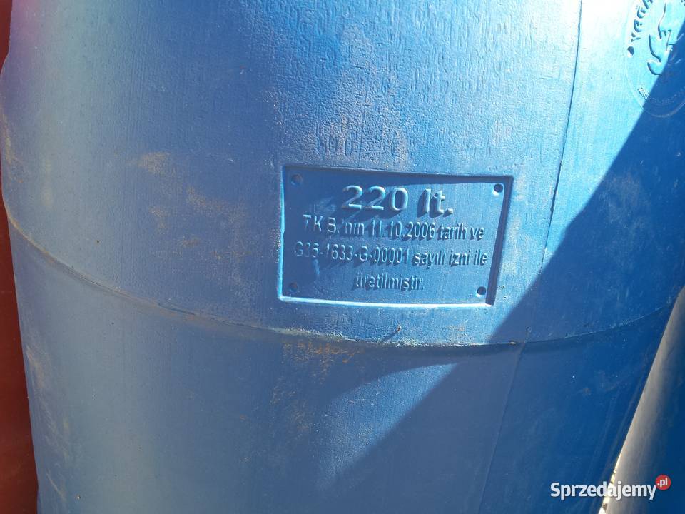 Beczki z twożywa Plastik120 200 220 250 Litrowe Mielec sprzedam