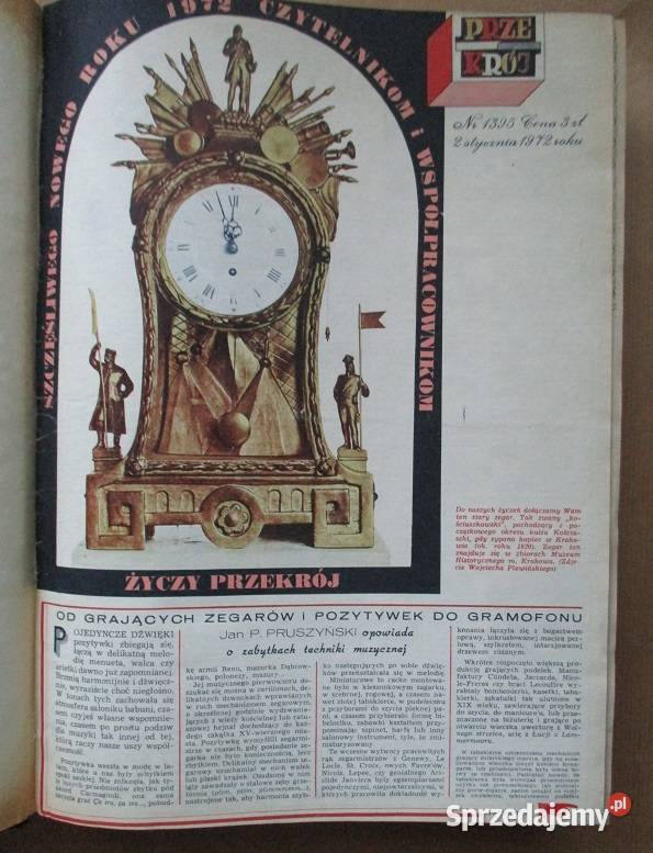 PRZEKRÓJ rocznik1962 Młody Technikczasopisma Łódź