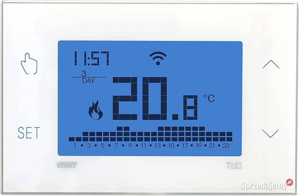TERMOSTAT WIFI VEMER VE788600 ścienna Gaszowice