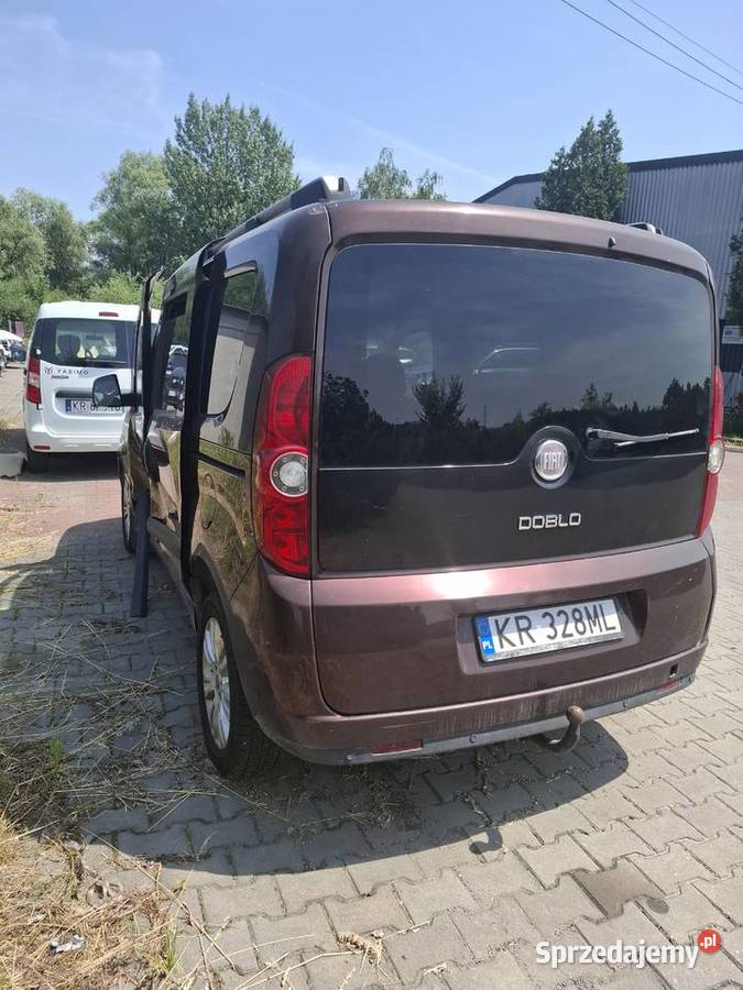 FIAT Doblo 20 multijet 2010 OC PT książka Doblo małopolskie Kraków